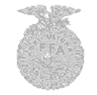 FFA emblem with agricultural symbols and motto.