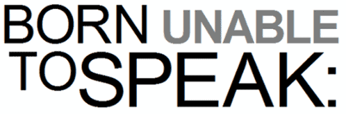 Partial text with letters 'UN' and 'SPEA' visible in black and gray.