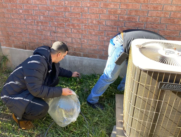 HVAC and evaporator coil cleaning